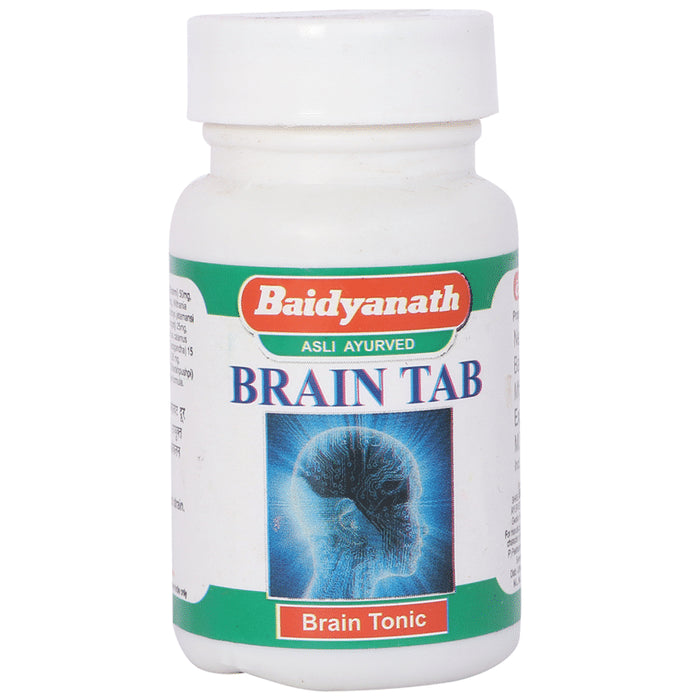Baidyanath (Jhansi) Brain Tab Tablet - Classic Derma