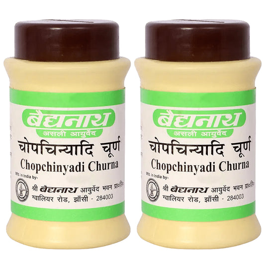 Baidyanath (Jhansi) Chopchinyadi Churna (60gm Each) - Classic Derma