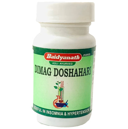 Baidyanath (Jhansi) Dimag Doshahari Tablet - Classic Derma