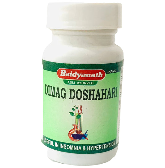 Baidyanath (Jhansi) Dimag Doshahari Tablet - Classic Derma