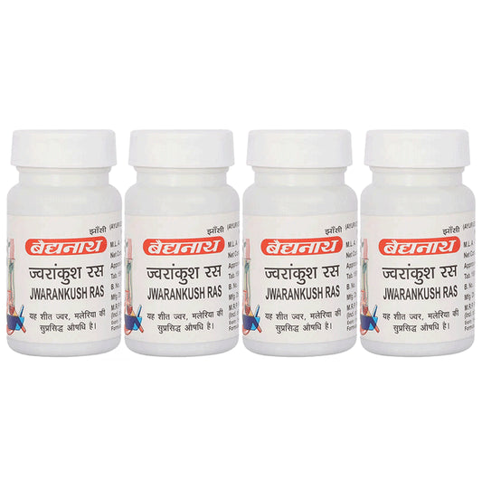 Baidyanath (Jhansi) Jwarankush Ras Tablet (80 Each) - Classic Derma