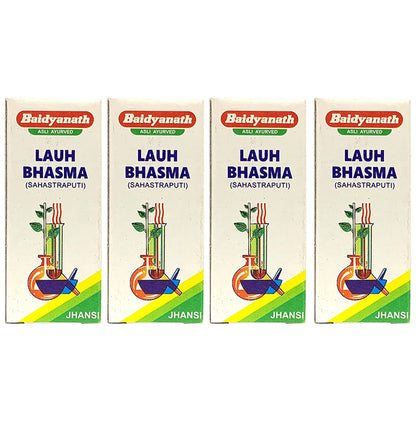 Baidyanath (Jhansi) Lauh Bhasma Sahastraputi Powder(1gm Each) - Classic Derma