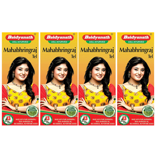 Baidyanath (Jhansi) Mahabhringraj Tel (50ml Each) - Classic Derma