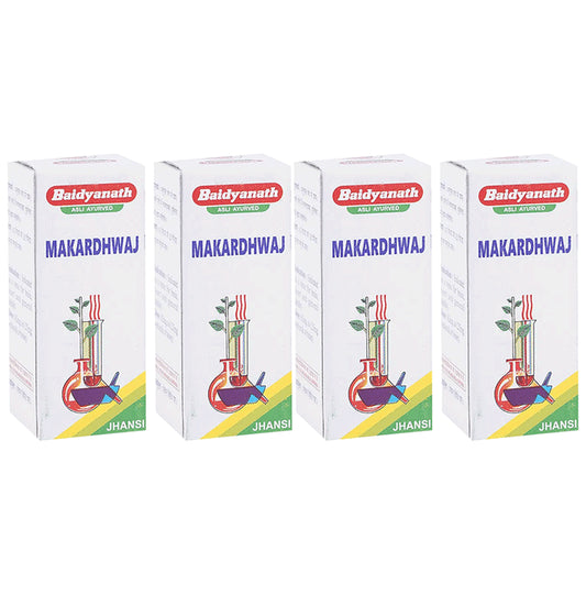 Baidyanath (Jhansi) Makardhwaj Powder (2.5 gm Each) - Classic Derma