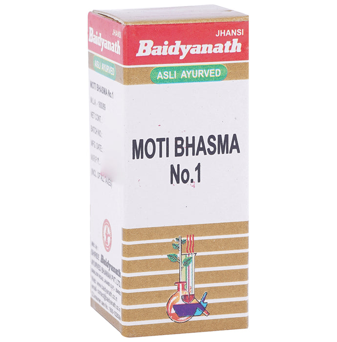 Baidyanath (Jhansi) Moti Bhasma No.1 - Classic Derma