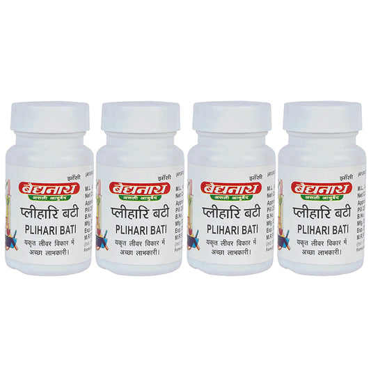 Baidyanath (Jhansi) Plihari Bati Tablet (10gm Each) - Classic Derma