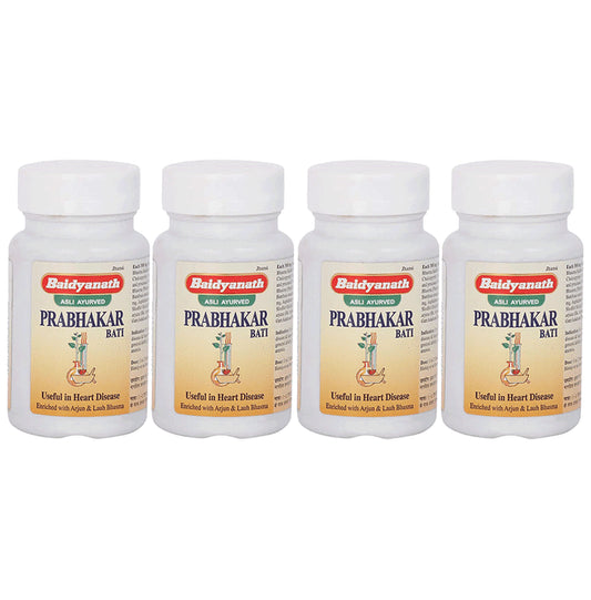 Baidyanath (Jhansi) Prabhakar Bati Tablet (80 Each) - Classic Derma