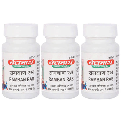 Baidyanath (Jhansi) Ramban Ras Tablet (80 Each) - Classic Derma