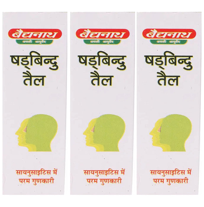 Baidyanath (Jhansi) Shadbindu Oil (50ml Each) - Classic Derma