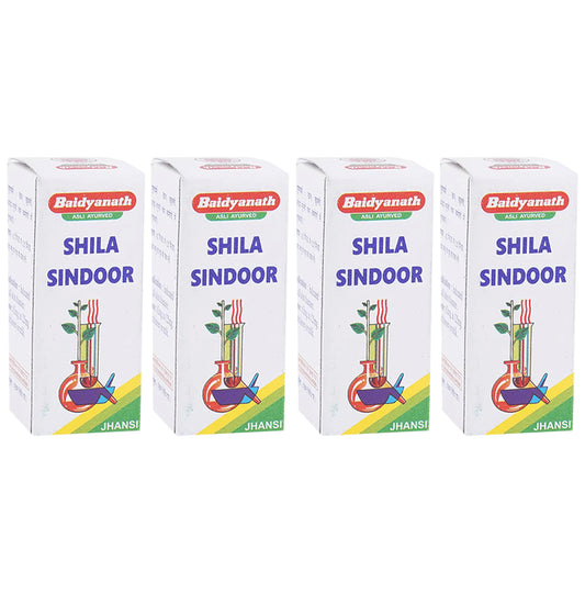 Baidyanath (Jhansi) Shila Sindoor Powder (2.5gm Each) - Classic Derma
