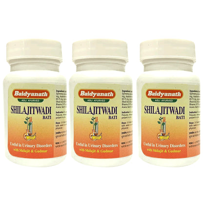 Baidyanath (Jhansi) Shilajitwadi Bati Tablet (80 Each) - Classic Derma