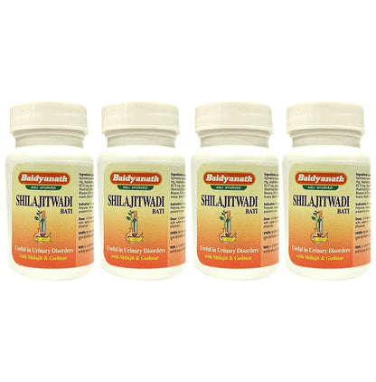 Baidyanath (Jhansi) Shilajitwadi Bati Tablet (80 Each) - Classic Derma
