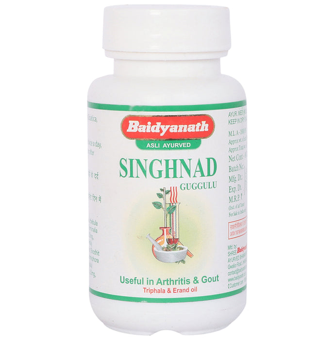 Baidyanath (Jhansi) Singhnad Guggulu Tablet