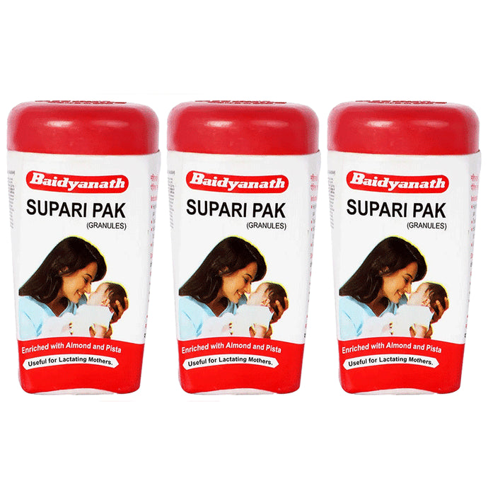 Baidyanath (Jhansi) Supari Pak Granules (100gm Each) - Classic Derma