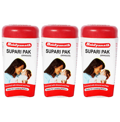 Baidyanath (Jhansi) Supari Pak Granules (100gm Each) - Classic Derma