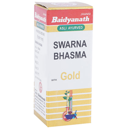 Baidyanath (Jhansi) Swarna Bhasma with Gold - Classic Derma