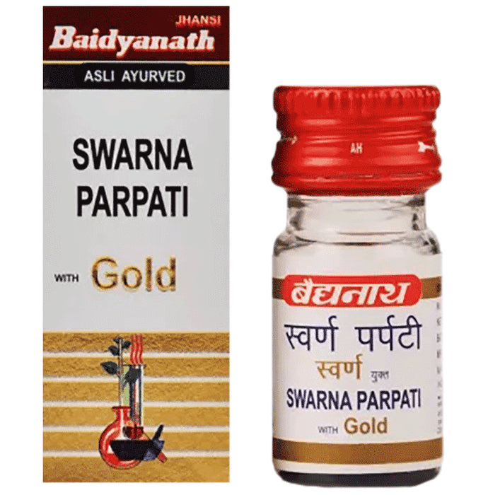 Baidyanath (Jhansi) Swarna Parpati with Gold (1gm Each)