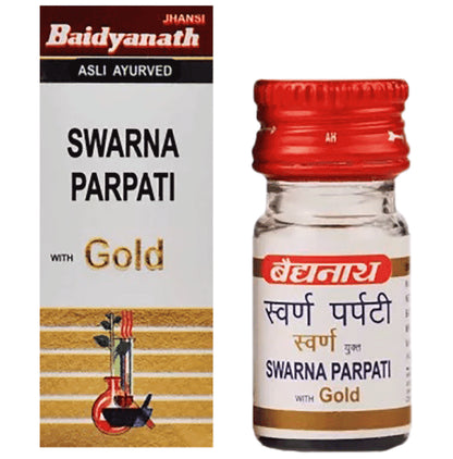 Baidyanath (Jhansi) Swarna Parpati with Gold (1gm Each)