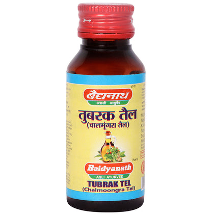 Baidyanath (Jhansi) Tubrak Tel (Chalmoongra Tel) - Classic Derma