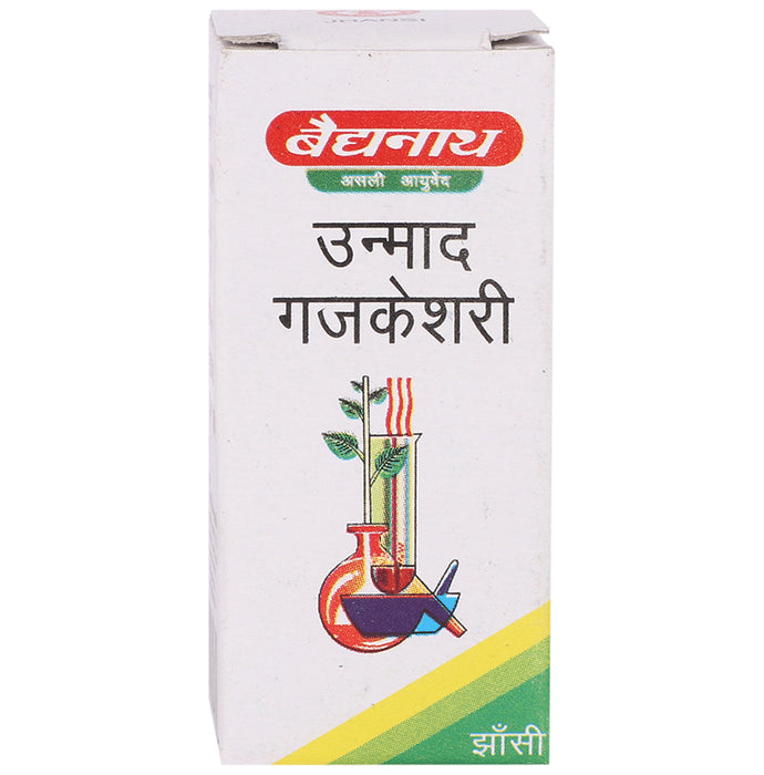 Baidyanath (Jhansi) Unmad Gajkeshari Powder - Classic Derma
