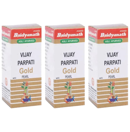 Baidyanath (Jhansi) Vijay Parpati Gold with Pearl (1gm Each)