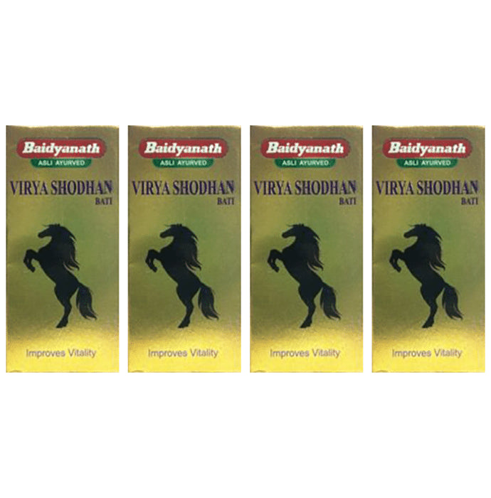 Baidyanath (Jhansi) Virya Shodhan Bati (60 Each)