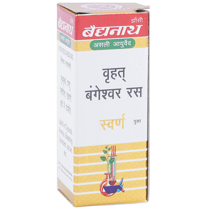 Baidyanath (Jhansi) Vrihat Bangeshwar Ras with Gold - Classic Derma