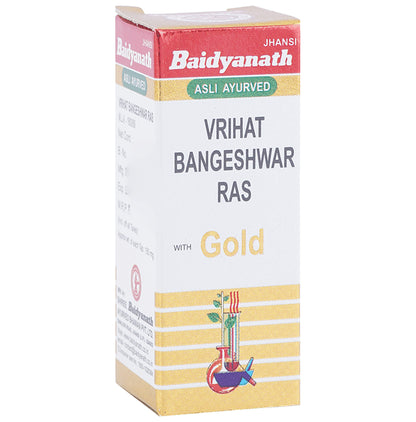 Baidyanath (Jhansi) Vrihat Bangeshwar Ras with Gold