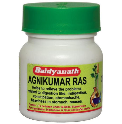 Baidyanath (Nagpur) Agnikumar Ras Tablet - Classic Derma