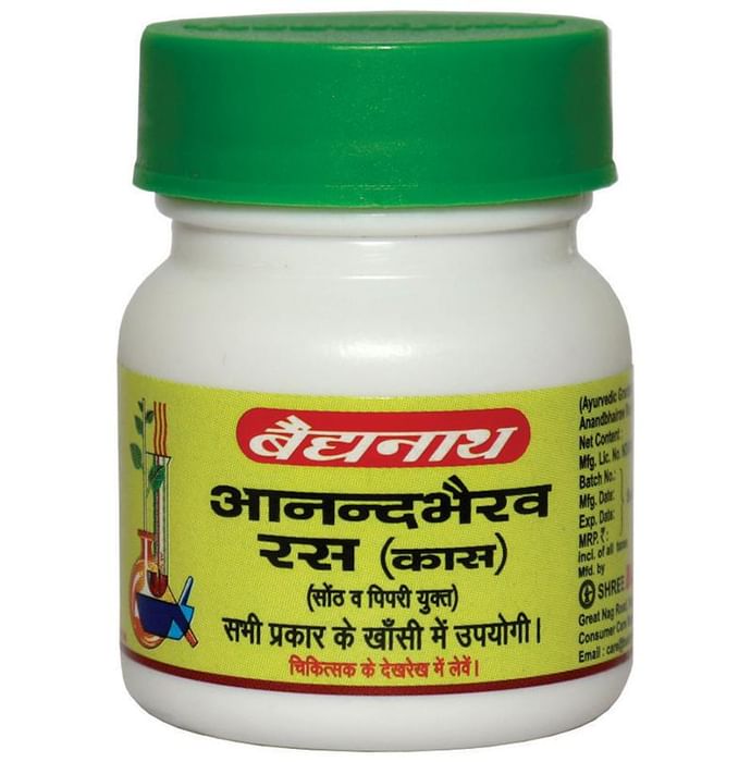 Baidyanath (Nagpur) Anandbhairaw Ras (Kas) Tablet