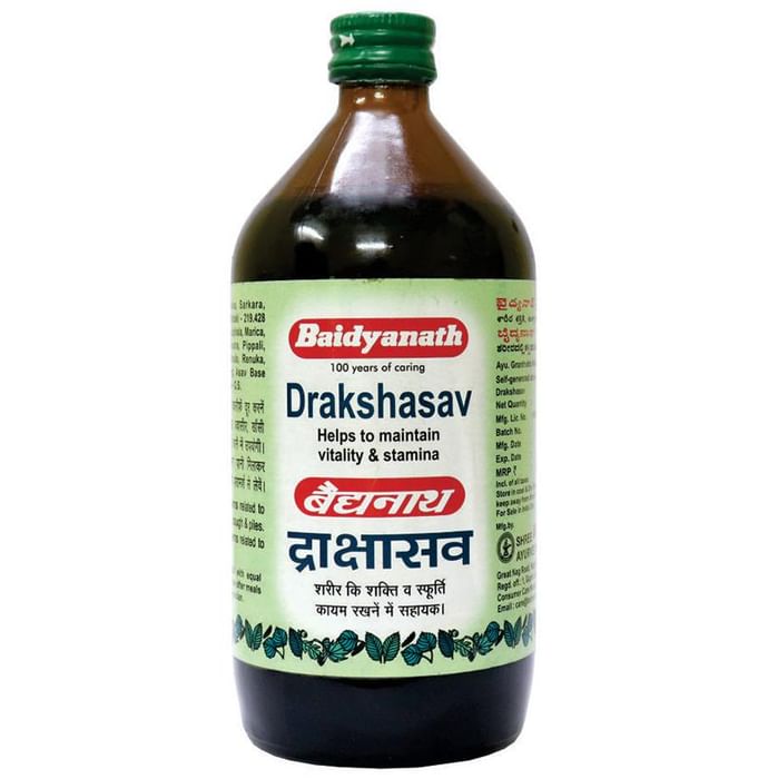 Baidyanath (Nagpur) Drakshasav - Classic Derma
