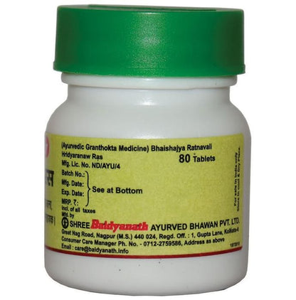 Baidyanath (Nagpur) Hridyaranaw Ras Tablet