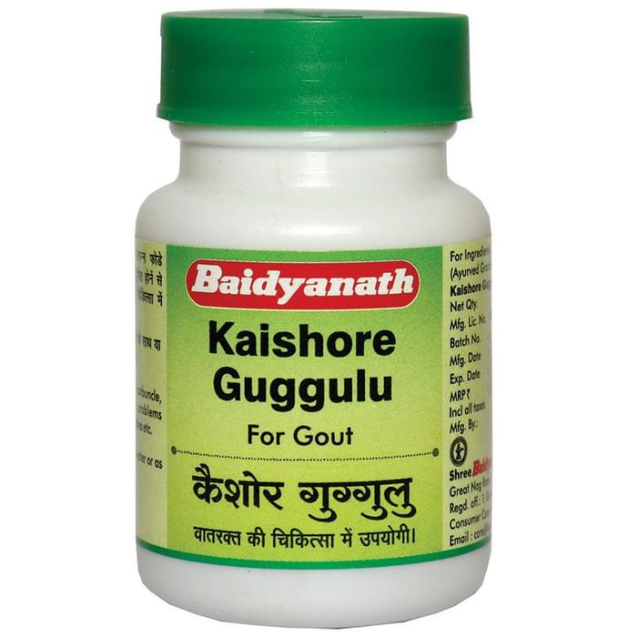 Baidyanath (Nagpur) Kaishore Guggulu Tablet - Classic Derma