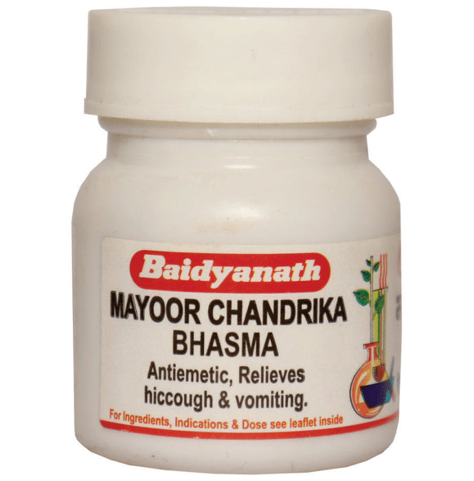 Baidyanath (Nagpur) Mayoor Chandrika Bhasma - Classic Derma