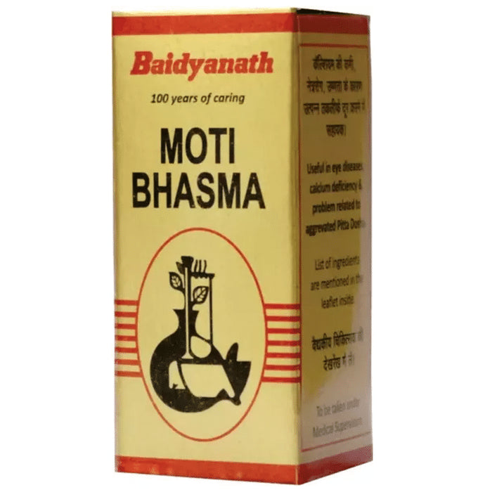 Baidyanath (Nagpur) Moti Bhasma - Classic Derma