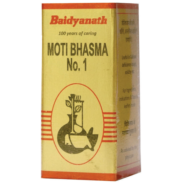 Baidyanath (Nagpur) Moti Bhasma No 1 - Classic Derma
