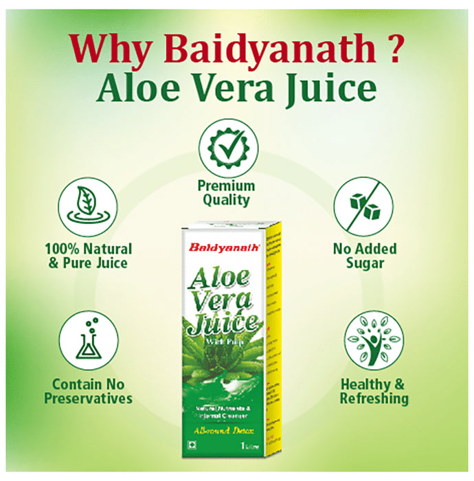 Baidyanath (Noida) Aloe Vera Juice with Pulp