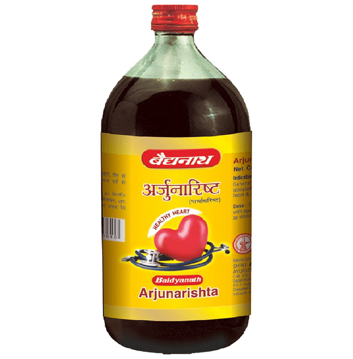 Baidyanath (Noida) Arjunarishta Syrup for Heart Health - Classic Derma