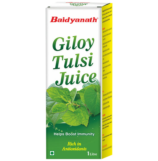 Baidyanath (Noida) Giloy Tulsi Juice - Classic Derma