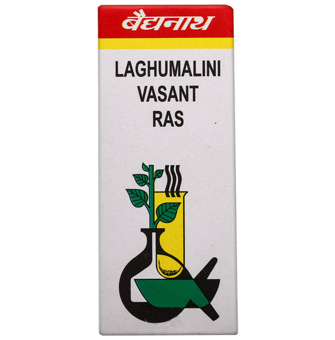 Baidyanath (Noida) Laghumalini Vasant Ras - Classic Derma