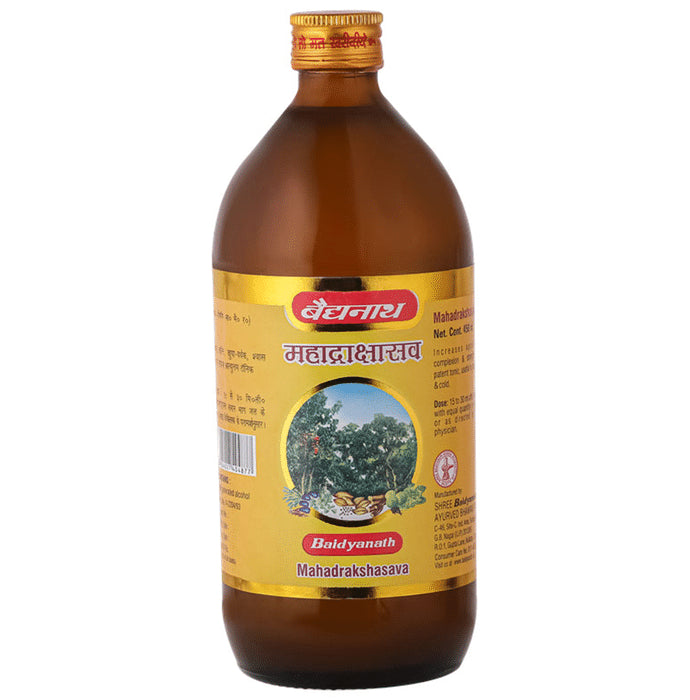 Baidyanath (Noida) Mahadrakshasava Syrup - Classic Derma