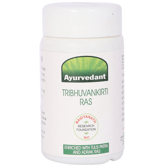 Baidyanath Ayurvedant Tribhuvankirti Ras Tablet