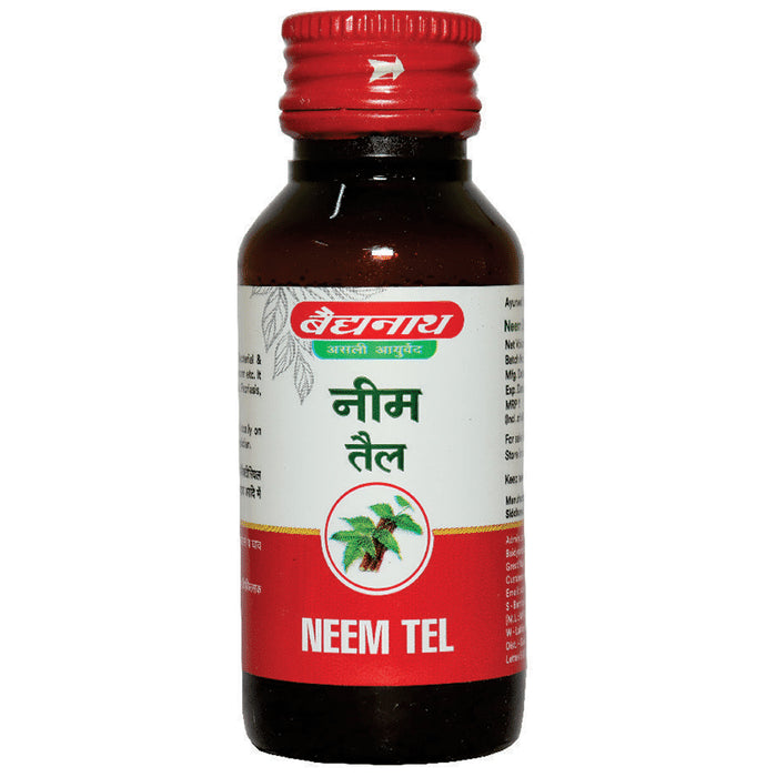 Baidyanath Neem Tel Herbal Oil - Classic Derma
