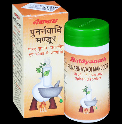 Baidyanath Punarnavadi Mandoor Tablet - Classic Derma