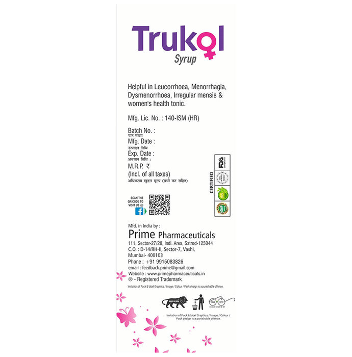 Prime Trukol Syrup