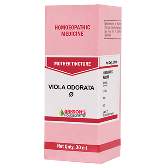 Bakson's Homeopathy Viola Odorata Mother Tincture Q - Classic Derma