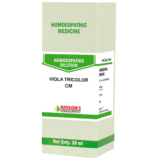 Bakson's Homeopathy Viola Tricolor Dilution CM - Classic Derma