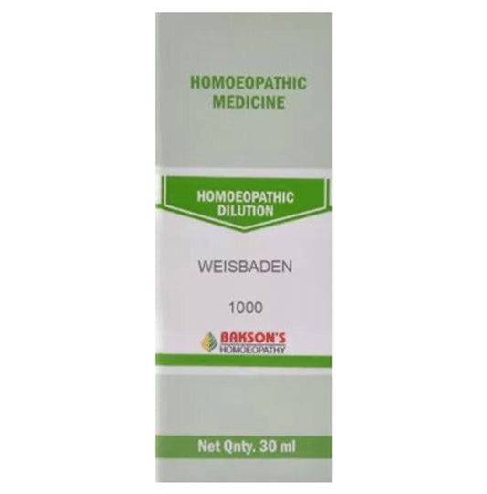 Bakson's Homeopathy Weisbaden Dilution 1000 CH - Classic Derma