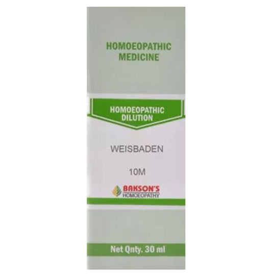 Bakson's Homeopathy Weisbaden Dilution 10M - Classic Derma