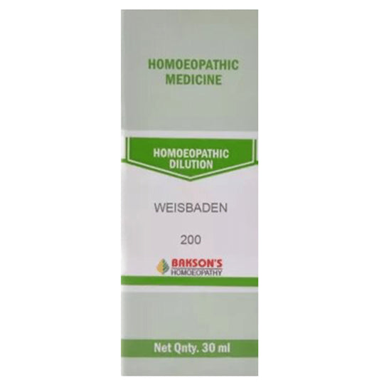 Bakson's Homeopathy Weisbaden Dilution 200 - Classic Derma